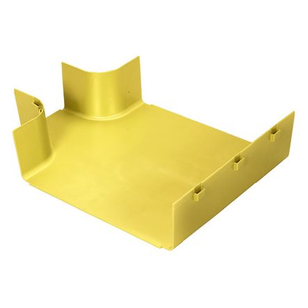 Panduit FRT12X4W4YL | FiberRunner Tee Fitting