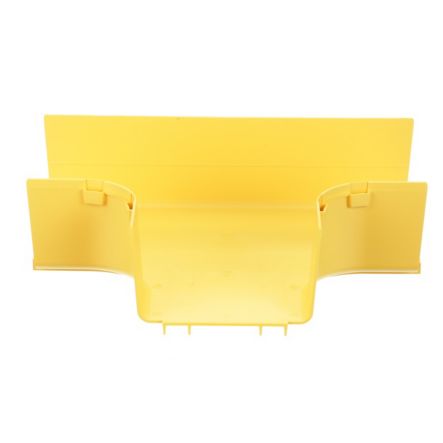 Panduit FRT6X4YL | FiberRunner Horizontal Tee, 6x4, Yellow