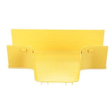 Panduit FRT6X4YL | FiberRunner Horizontal Tee, 6x4, Yellow