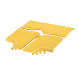 Panduit FRTSC12W6YL | FiberRunner Tee Fitting Cover