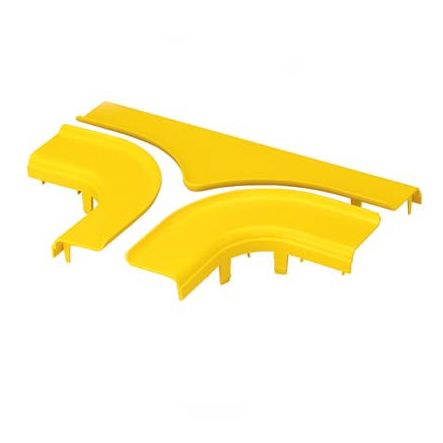 Panduit FRTSC4LYL | FIBERRUNNER HORIZONTAL TEE COVER