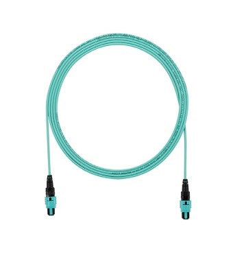 Panduit FRZTP77Y001F026 | OM4 12 Fiber Inter Connect Plenum MPO Female / MPO Female Polarity B Optimized 26 Feet