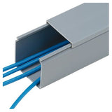 Panduit FS2X2LG6NM Solid Raceway,PVC,2";X2";X6’;,Light Gray,No Mounting Holes