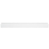 Panduit FS2X2WH6NM Solid Raceway, PVC, 2 in. X 2 in. X 6 FT., White, No Mounting Holes, Cover Sold Separately