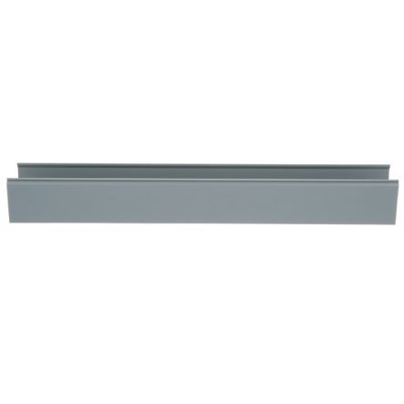 Panduit FS3X3LG6NM Solid Raceway, PVC, 3";X3";X6’;L, Light Gray, No Mounting Holes