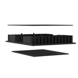 Panduit FSC24 | Opticom Fiber Splice Holder, 24 Splices, Black