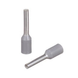 Panduit FSD76-8-D | Pan-Term Fsd76-8-D Single Wire Ferrule, Gray, 8Mm Pin L, Pk500