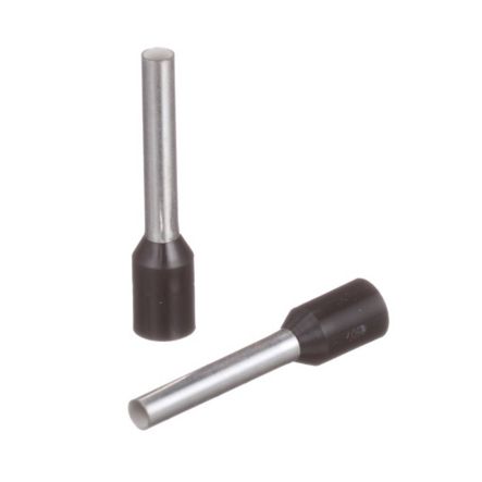 Panduit FSD78-12-D | Pan-Term FSD78-12-D Single wire ferrule, Black, 12mm Pin L, PK500