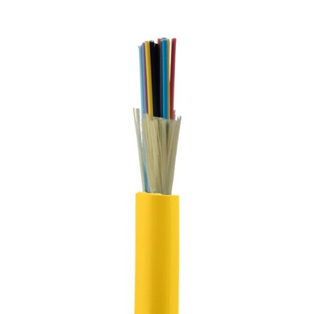 Panduit FSDR924Y | 24-Fiber Single-mode Riser Distribution Cable, Non-Ribbon
