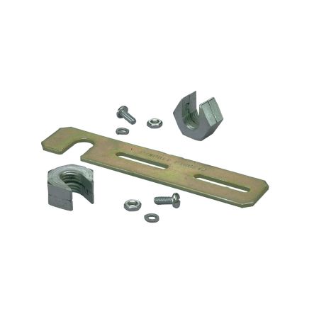 Panduit FTRBE58 Bracket, Existing 5/8"; Threaded Rod for 2";x 2"; And 4"; x 4"; Fiber-Duct