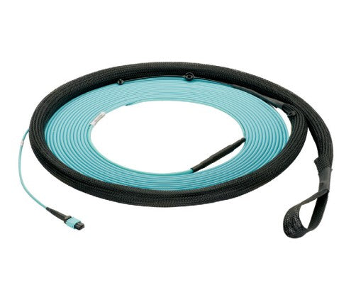 Panduit FYZAP77X005F050 | Fiber Trunk, OM4, 144-Fiber, Indoor SM, Polarity A, Optimized IL, Pulling Eye End A, 50ft