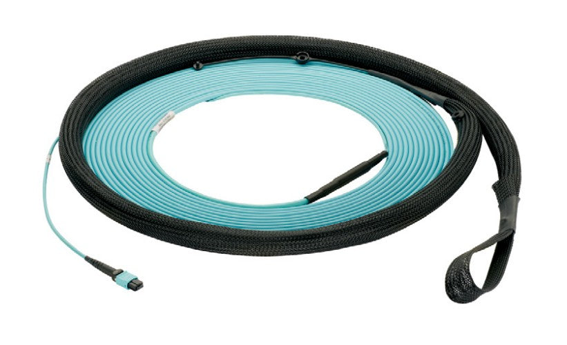 Panduit FYZAP77Y005F036 | Om4 144-fiber Indoor Small Diameter Trunk, plenum MPO Female 1m Break 36f