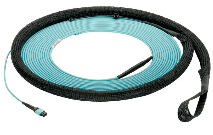 Panduit FYZAP77Y005F038 | OM4 144F Indoor Small-Diameter Plenum Trunk, MPO Female, 1?m Breakout 38F