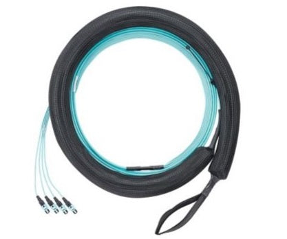 Panduit FYZWP77Y005F034 | OM4 48 Fiber Indoor Small Diameter Trunk Plenum MPO Female 1m Break 34 Feet