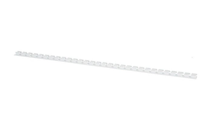 Panduit G.5X5WH6 | Slotted Wiring Duct, PVC, 0.5" x 0.5" x 6 ft, White
