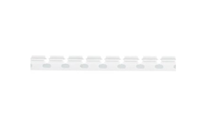Panduit G.5X5WH6 | Slotted Wiring Duct, PVC, 0.5" x 0.5" x 6 ft, White
