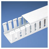 Panduit G1.5X1.5WH6 Slotted Duct, PVC,1.5";X1.5";X6’;,White