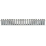 Panduit G1.5X2LG6 Slotted Duct, PVC,1.5";X2";X6’;L, Light Gray