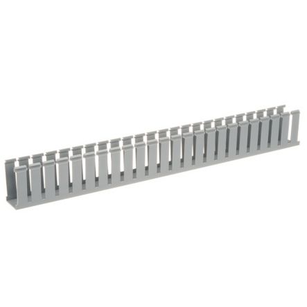 Panduit G1.5X2LG6 Slotted Duct, PVC,1.5";X2";X6’;L, Light Gray