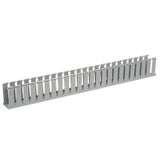 Panduit G1.5X2LG6 Slotted Duct, PVC,1.5";X2";X6’;L, Light Gray