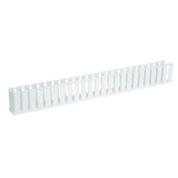 Panduit G1.5X3WH6 Slotted Duct, PVC, 1.5";X3";X 6 FT. Long, White, Base and Covers Sold Separately