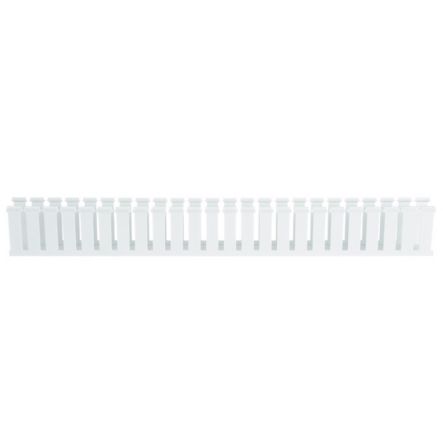 Panduit G1.5X3WH6 Slotted Duct, PVC, 1.5";X3";X 6 FT. Long, White, Base and Covers Sold Separately