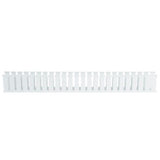 Panduit G1.5X3WH6 Slotted Duct, PVC, 1.5";X3";X 6 FT. Long, White, Base and Covers Sold Separately