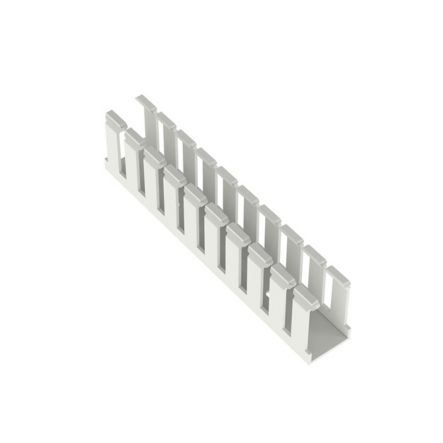 Panduit G1X2WH6 Slotted Duct, PVC,1";X2";X6’;L, White
