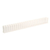 Panduit G1X3WH6 Wide finger, slotted wiring duct.