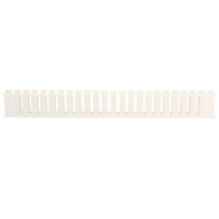 Panduit G1X3WH6 Wide finger, slotted wiring duct.