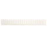 Panduit G1X3WH6 Wide finger, slotted wiring duct.