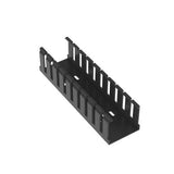 Panduit G2X2BL6 Slotted Duct, PVC,2";X2";X6’;L, Black