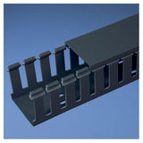 Panduit G2X2IB6 Slotted Duct, PVC,2";X2";X6’;L, Intrinsic Blue