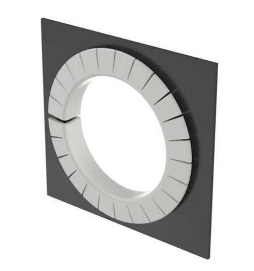 Panduit GEE189F-A-C | Slotted Grommet Edging, Adhesive Lined