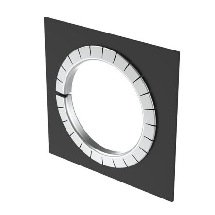 Panduit GEE62F-A-C0 Grommet Edging, Slot 100’;, Adhesive Polyester, Black, Panel Thickness 0.036, 0.062, Pack of 100