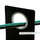 Panduit GES62FR-CY | GES62FR-CY Solid Grommet, Natural, FR PE, 0.06" Max Panel, 100' L, PK1