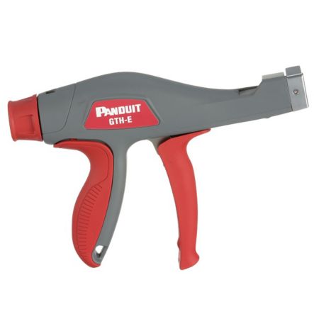 Panduit GTH-E | Gth-E Cable Tie Hand Tool, Dark Gray, Red, 7.8X1.28", Pk1