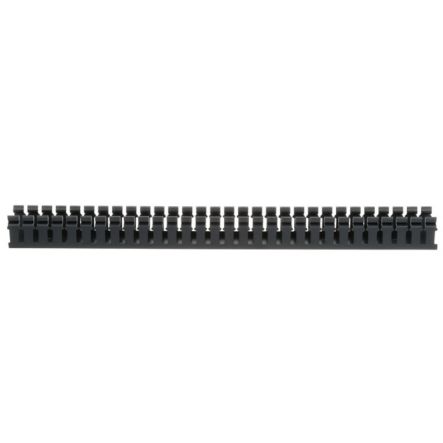 Panduit H1.5X2BL6 Slotted Hinged Duct, PVC, 1.5";X2";X6’;L, Black