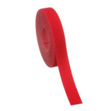 Panduit HLS-15R2 Hook And Loop Roll, 15’;L (4.6m), .75";W (19.1mm), Red