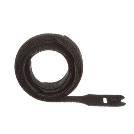 Panduit HLTP2I-X0 | Hook And Loop Tie, Plenum Loop Style, 8.0";L (203mm), .50";W (12.7mm), Black, Pack of 10