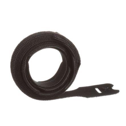 Panduit HLTP2I-X0 | Hook And Loop Tie, Plenum Loop Style, 8.0";L (203mm), .50";W (12.7mm), Black, Pack of 10