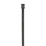 Panduit ILT2S-C0 Cable Tie, In-Line, 8.3";L (211mm), Standard, Weather-resistant, Black, Pack of 100