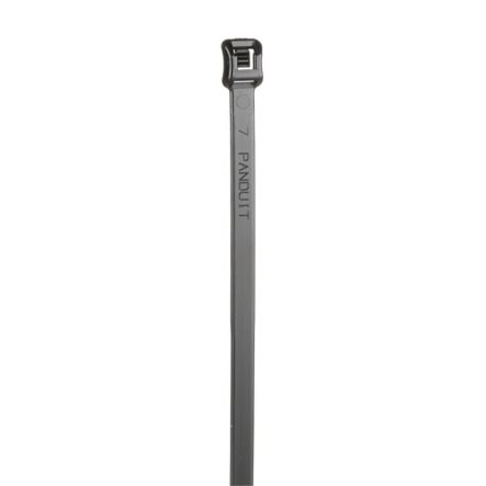 Panduit ILT2S-C0 Cable Tie, In-Line, 8.3";L (211mm), Standard, Weather-resistant, Black, Pack of 100