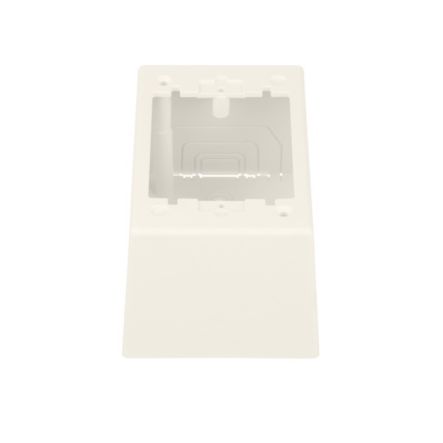 Panduit JBP1DWH | Single Gang Power Rated 2-piece Deep Outlet Box, White