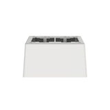 Panduit JBP2DWH | Double Gang Power Rated 2-piece Deep Outlet Box, White