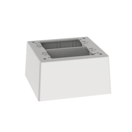 Panduit JBP2DWH | Double Gang Power Rated 2-piece Deep Outlet Box, White