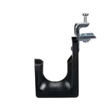 Panduit JP2SBC50RB-L20 | J Hook With Screw-on Beam Clamp Use With Flanges Up To 1/2"; (12.7mm) Thick Rotates 360 degrees, Black, Maximum Bundle Capacity 2.0";