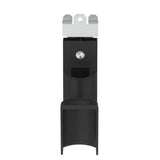 Panduit JP2SBC87RB-L20 | J Hook With Screw-on Beam Clamp Use With Flanges Up To 3/4"; (19.1mm) Thick Rotates 360 degrees, Black, Maximum Bundle Capacity 2.0";