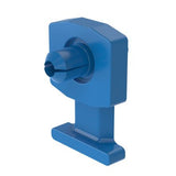 Panduit KIMS-H430-M6 | KIMS-H430-M6 Cable Tie Mount, Blue, PA 6.6, Push Rivet, 0.735x0.49", PK1000