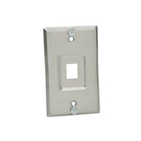 Panduit KWPY | Keystone stainless steel Wall phone plate